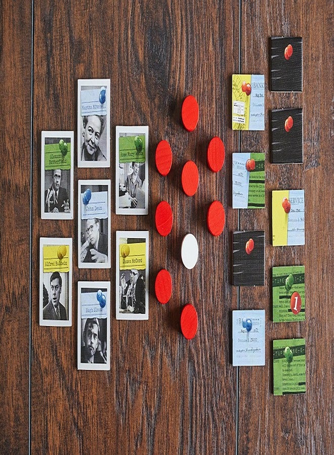 Capstone Games: Watergate, Strategy Board Game, History of Watergate Included, 2-Player Game of The Year 2019, Ages 12 and Up, 30-60 Minute Playtime - Image 4
